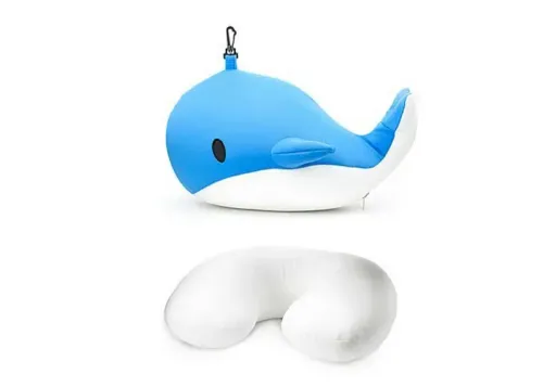 Stuffed animal travel pillow